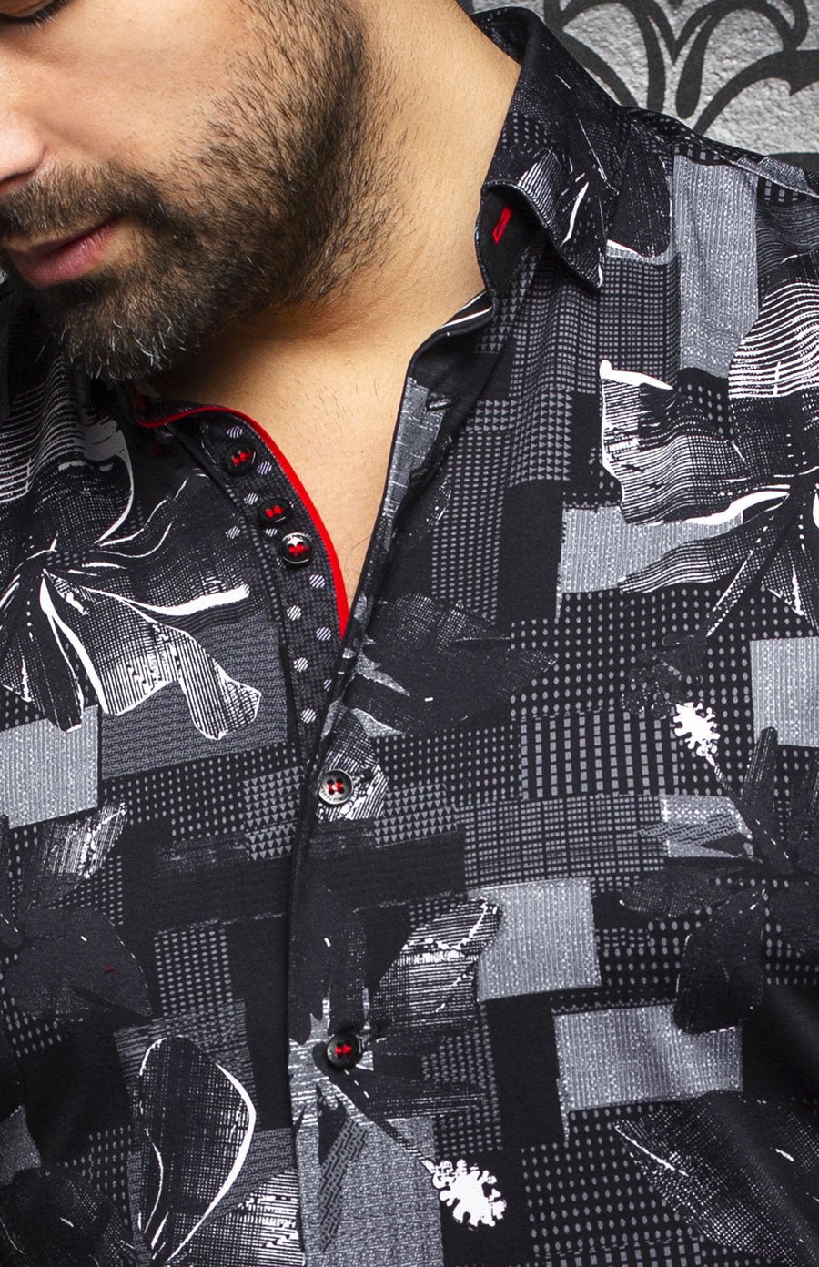Chemise | CALLISTO, Black - AU NOIR