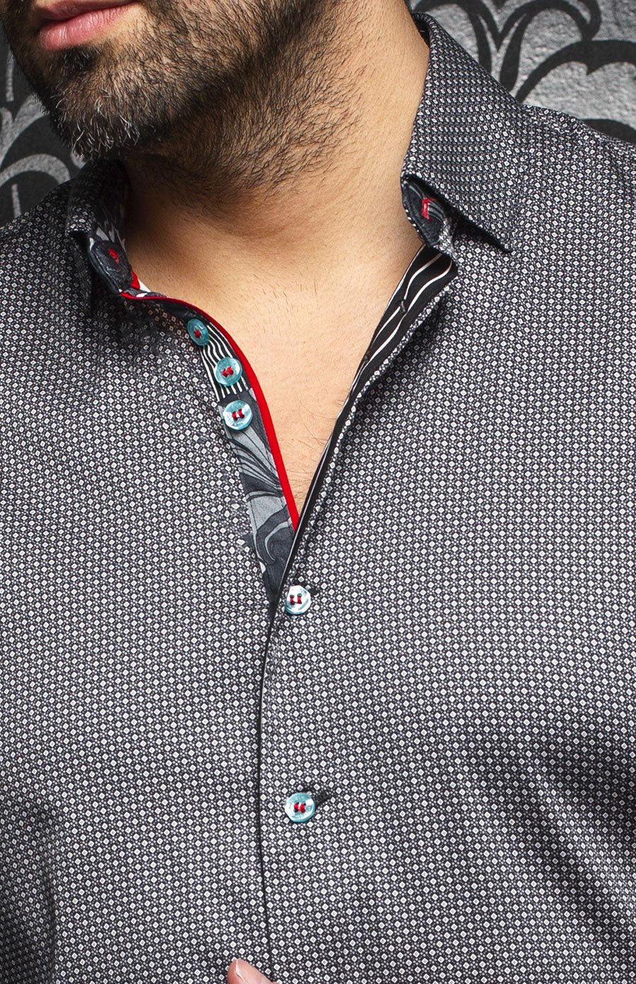 Chemise | DIAMANTE, Black - AU NOIR