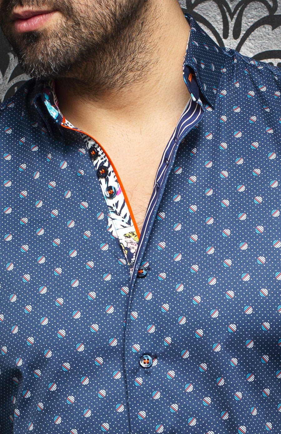 Chemise | GOYA, Navy - AU NOIR