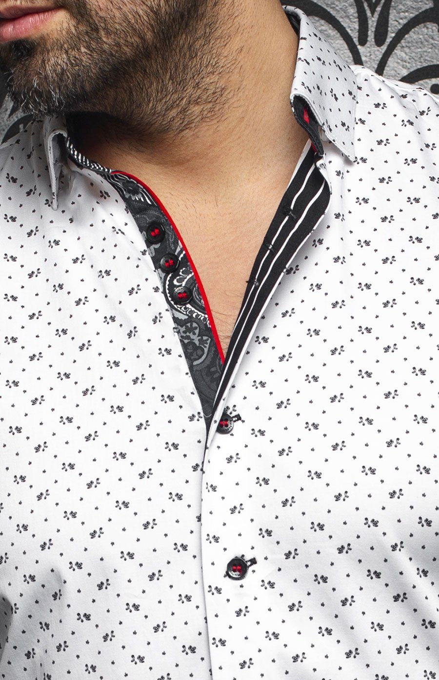 Chemise | LISMORE, White - AU NOIR