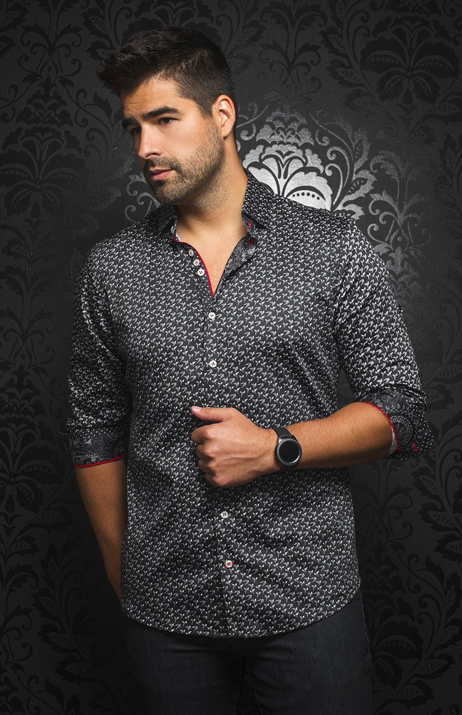 Chemise | MAKI, Black - AU NOIR