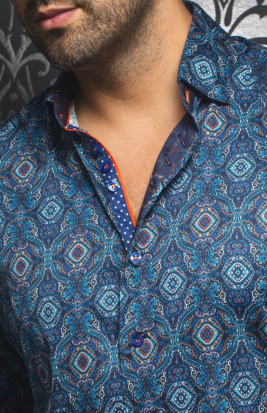 Chemise | MYSTIQUE, Blue - AU NOIR
