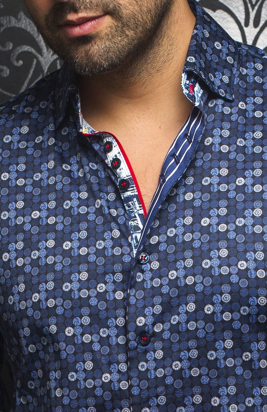 Chemise | RENOIR, Navy - AU NOIR