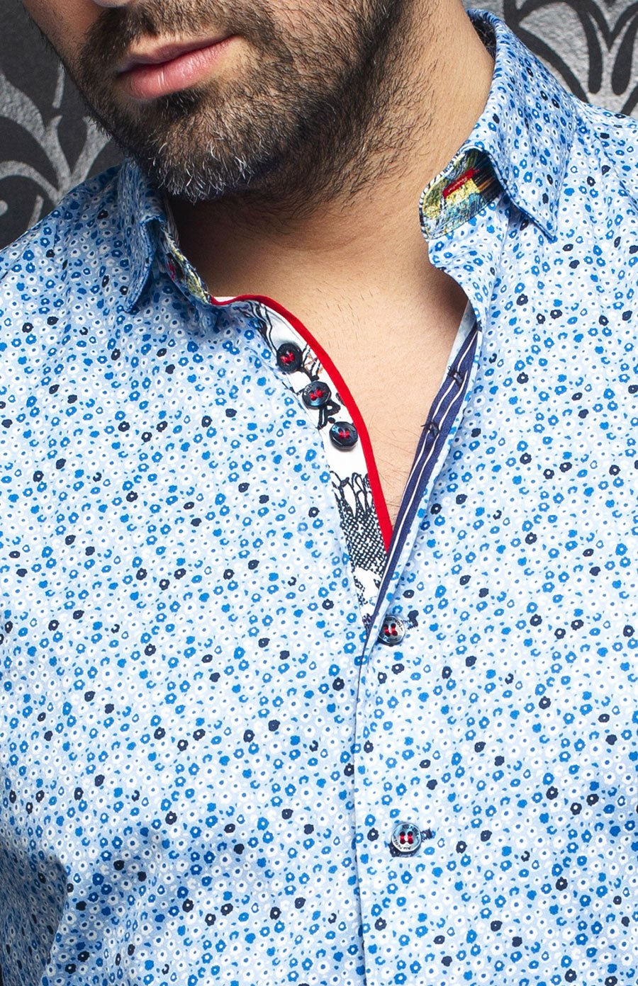 Chemise | RICHEMONT, Light blue - AU NOIR