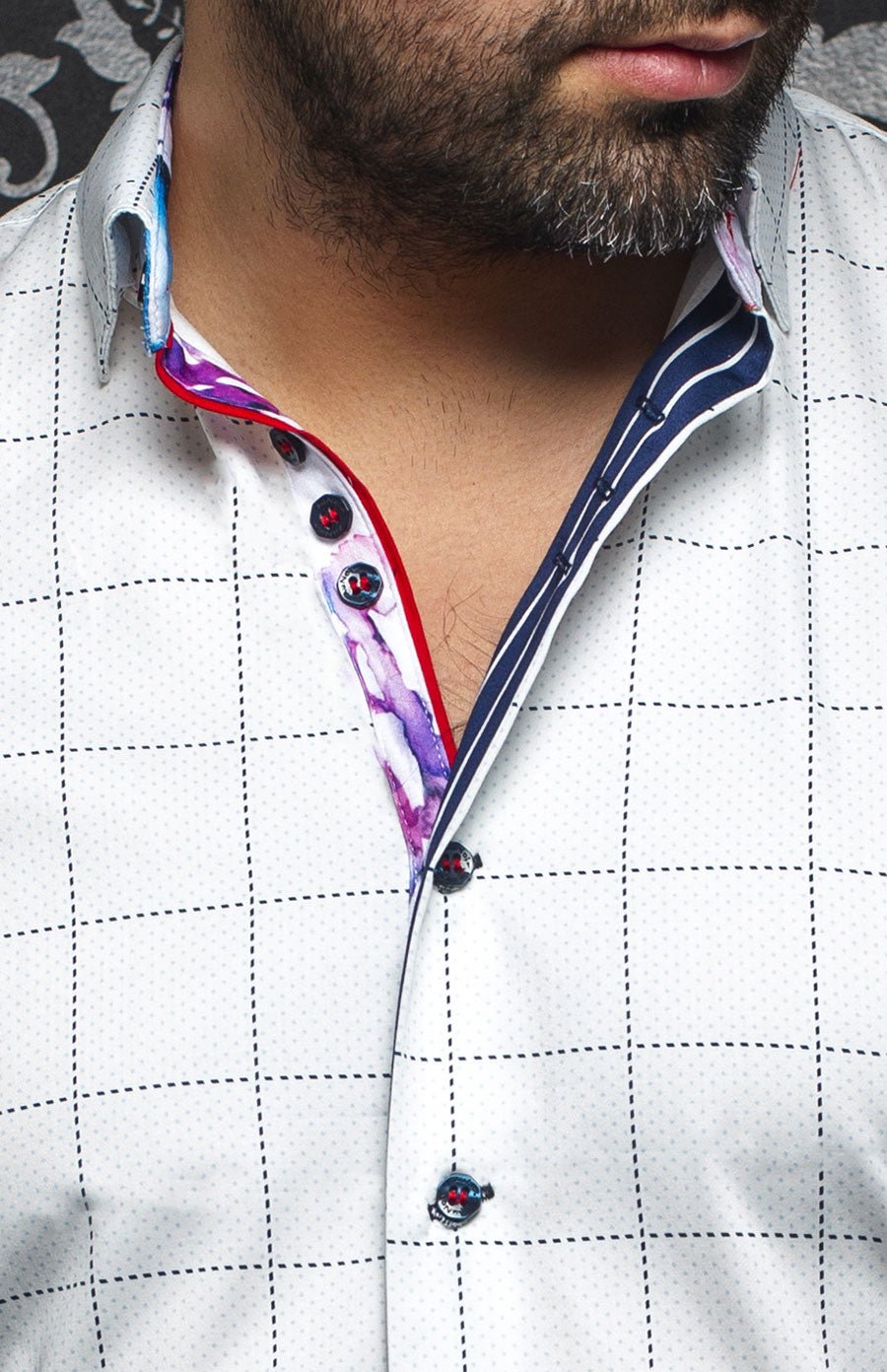 Chemise | ROVNO, White - AU NOIR