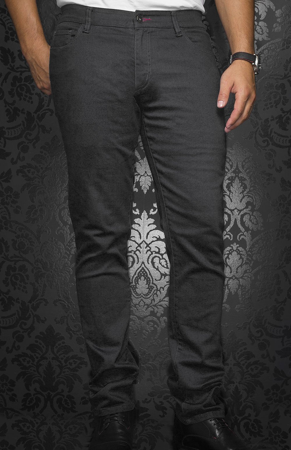 JOHNNY C, black - AUNOIR