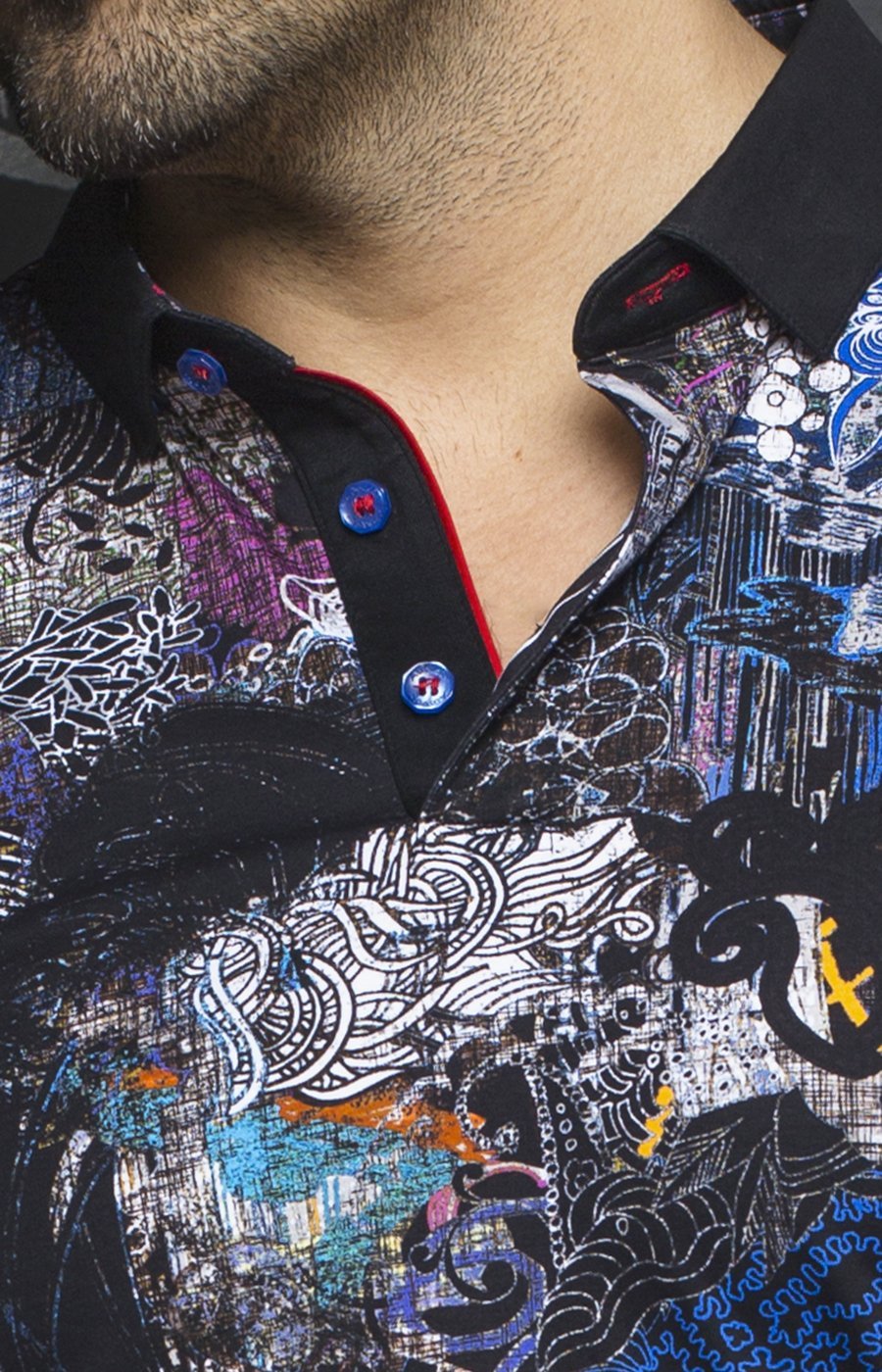 KLIMT, black / multi - AU NOIR