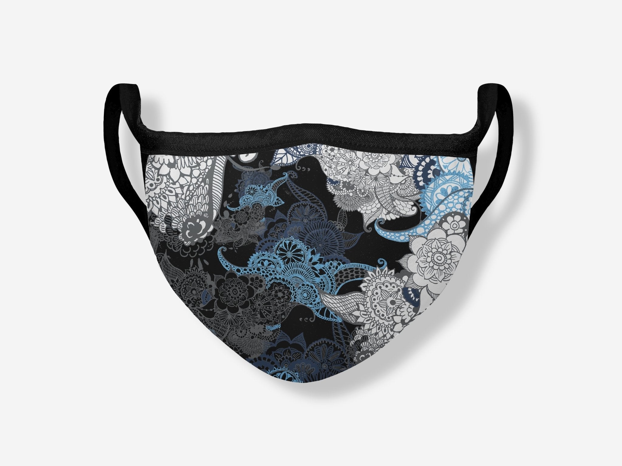 Masque ECO paisley midnight - AU NOIR