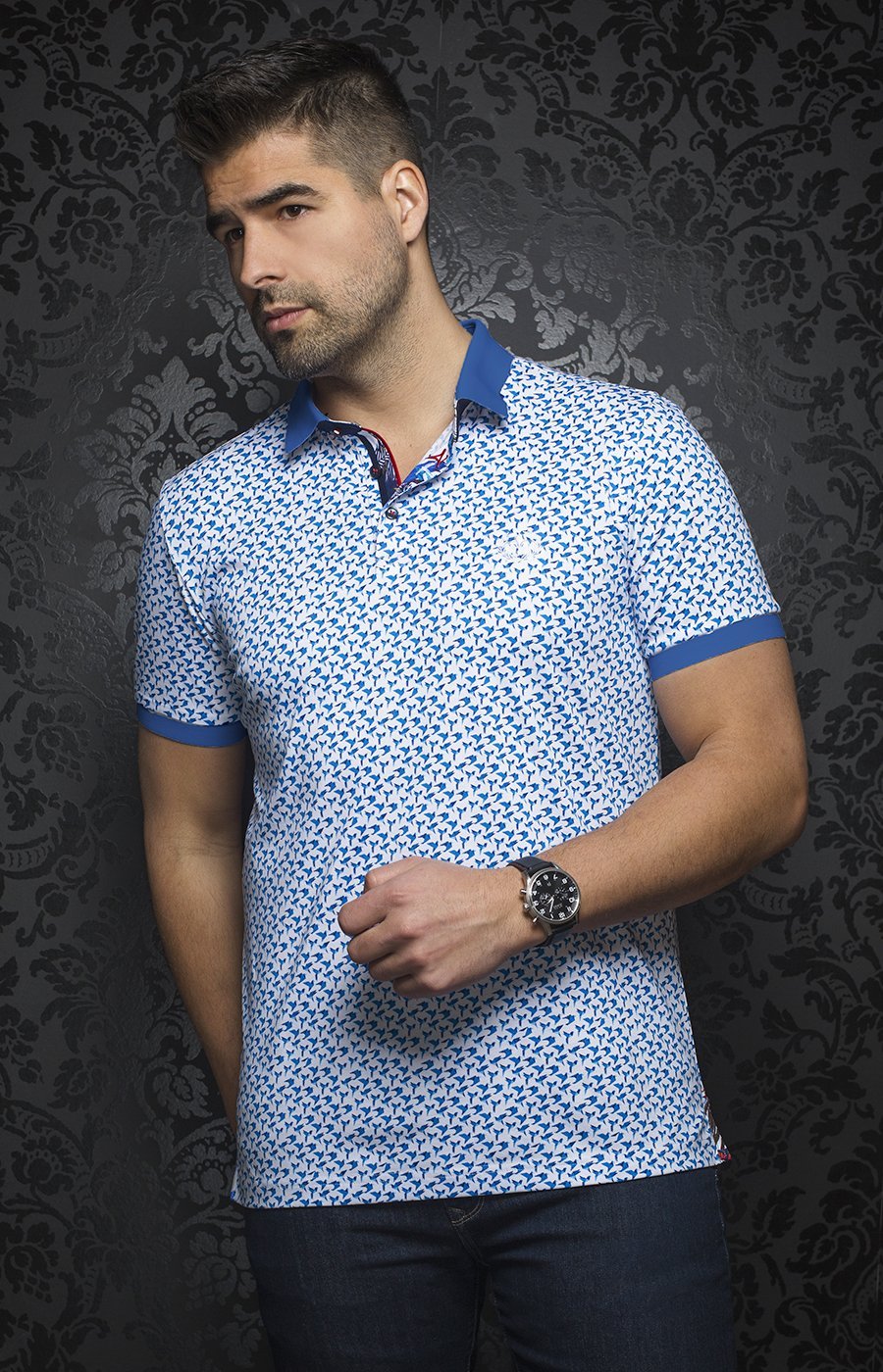 ORIGAMI, blue - AU NOIR