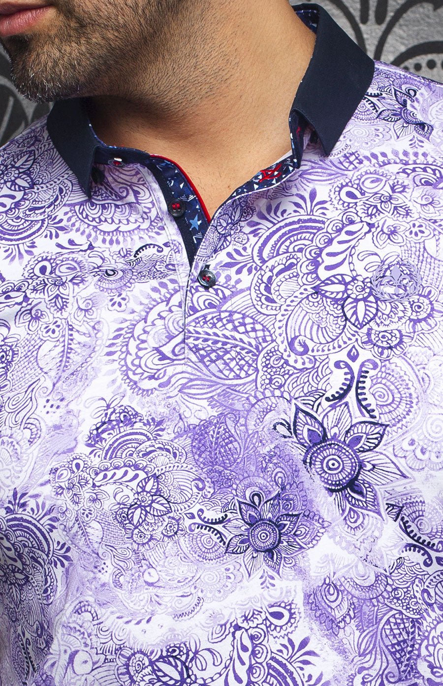 Polo | DELOS, Lavender - AU NOIR