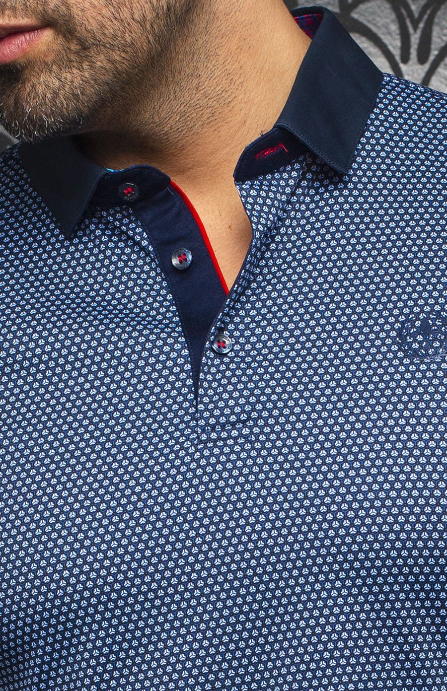 Polo | SYROS, Indigo - AU NOIR