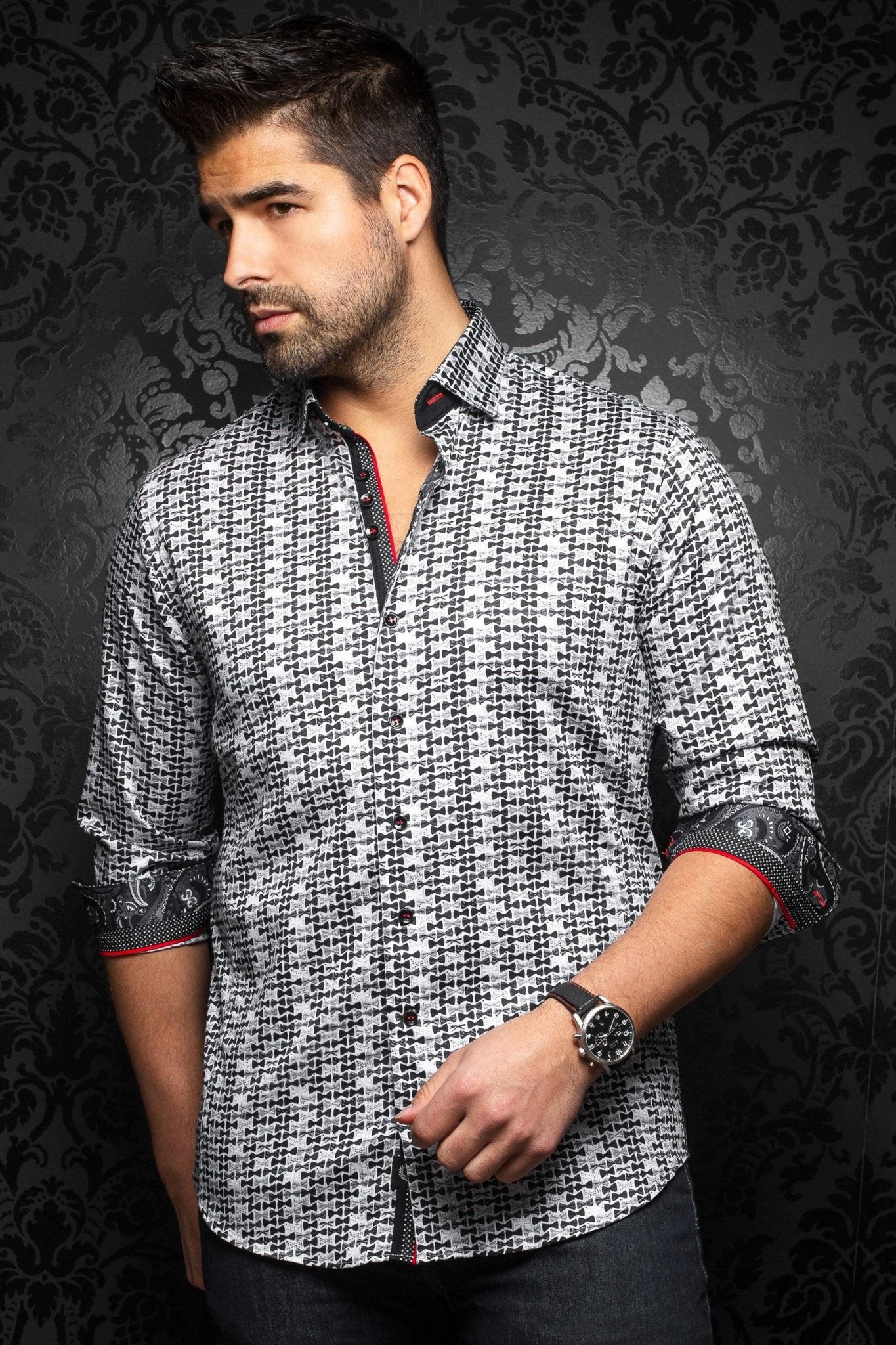 Shirt | Ellington Black - AUNOIR