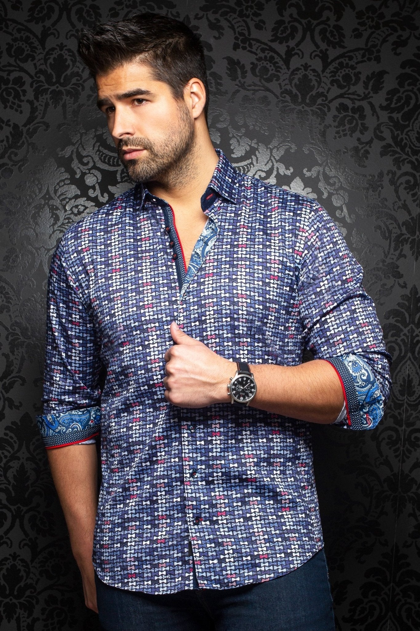 Shirt | Ellington Navy - AUNOIR