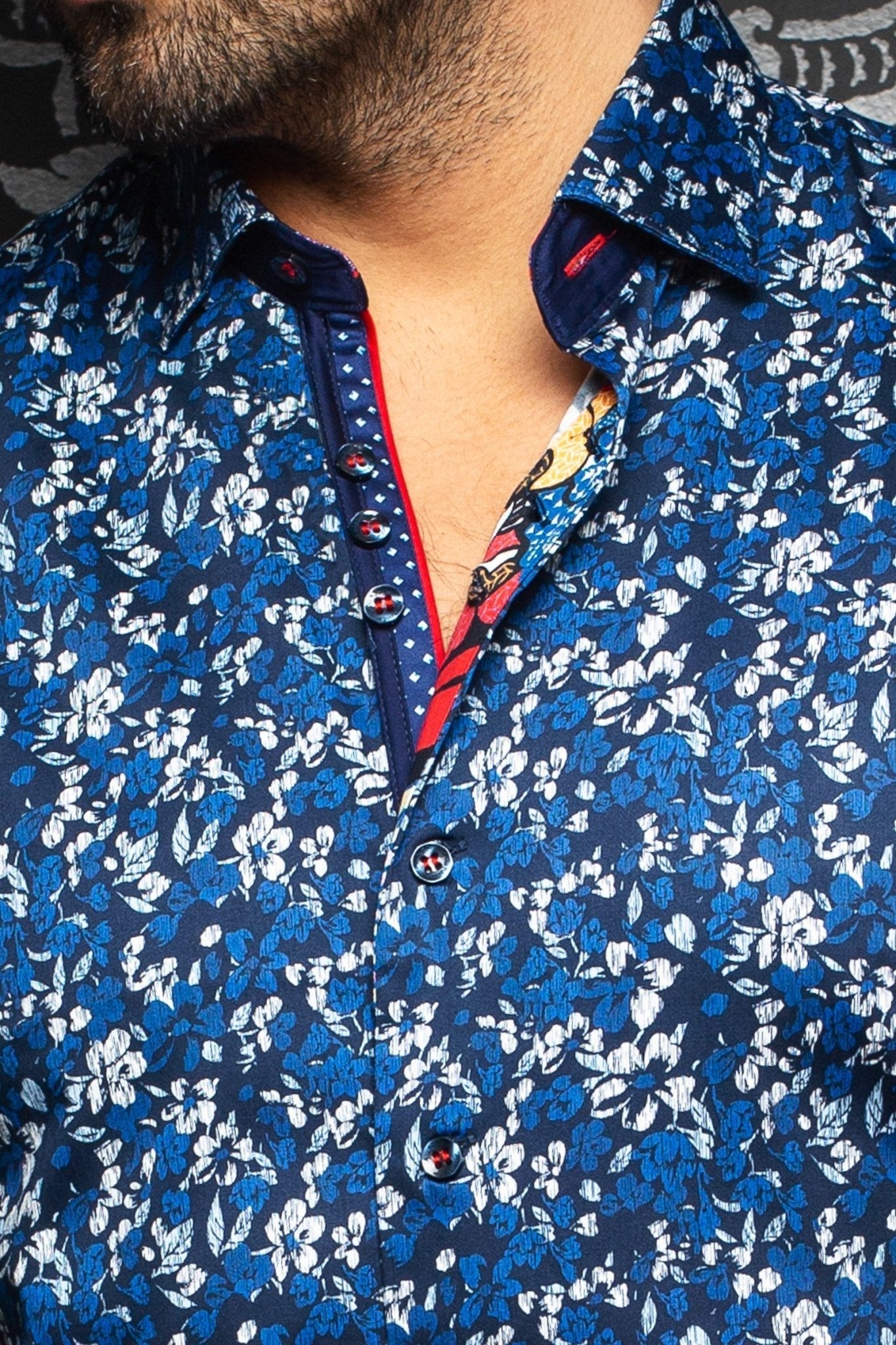 Shirt | Mauro Navy - AUNOIR