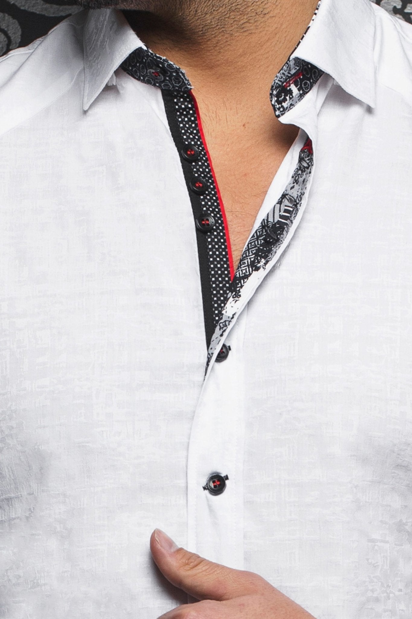 Short-Sleeve Shirt | Herrera White - AUNOIR