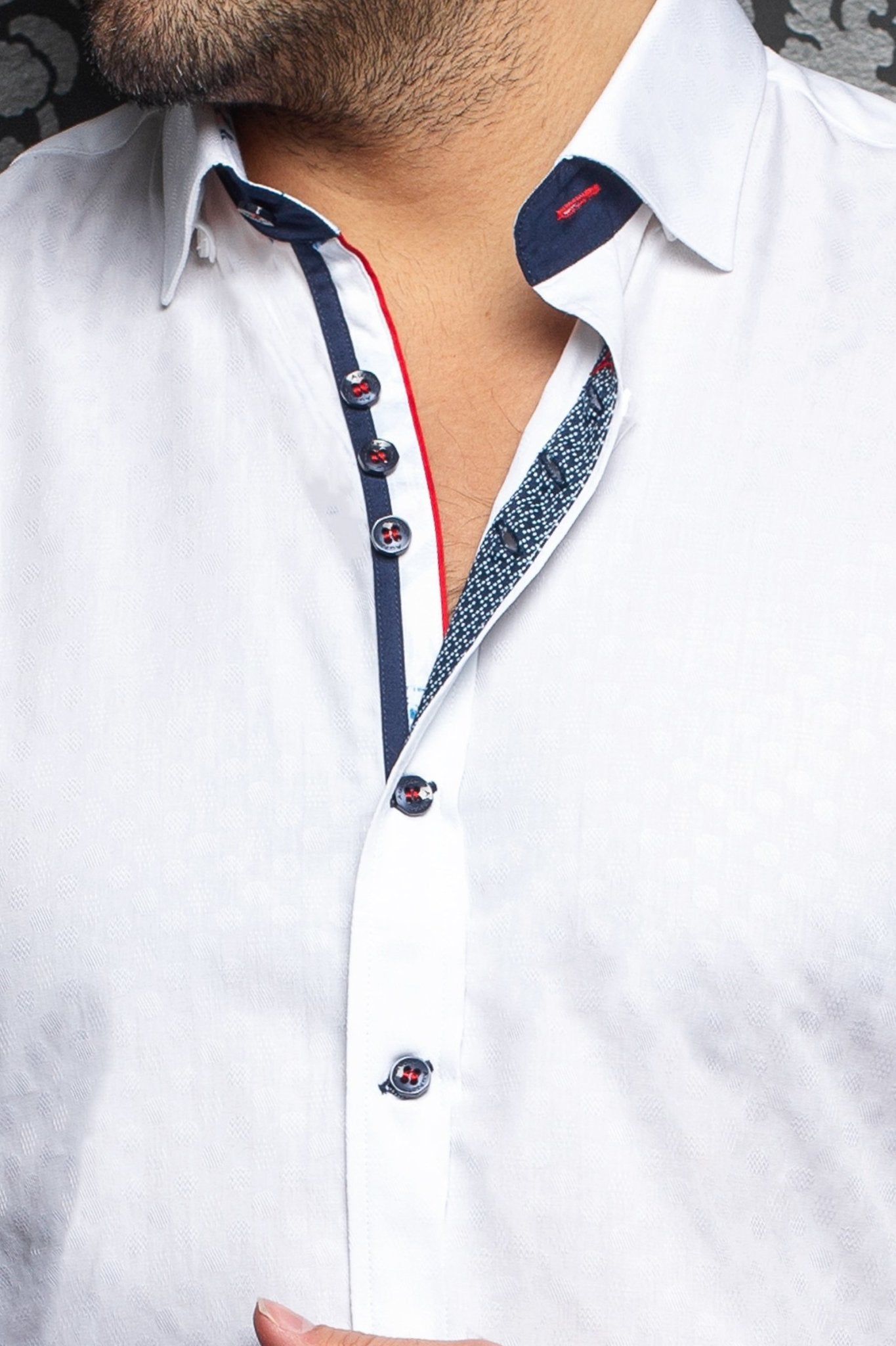 Short-Sleeve Shirt | Filo White - AUNOIR